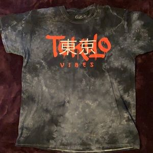 Popular Poison Large Tokyo Vibes graphic t-shirt